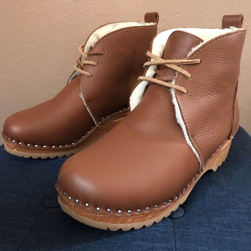 Troentorp Swedish Clogs - Morris Shearling